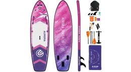 Сапборд двухслойный E-SUP AURORA PURPLE,11'6" 350*86*15 см