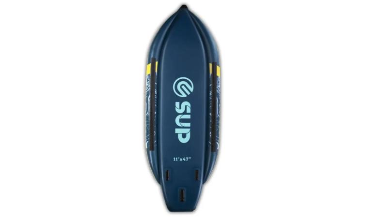 Каяк-сапборд надувной E-SUP TRANQUIL 335x119x15 см для рыбалки