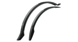 Крылья 0-11164 пластик SKS-11164, Velo55 Kids set, 20" черные  (Германия)