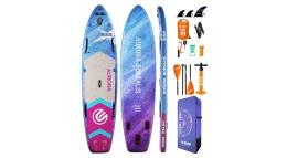 Сапборд двухслойный Aurora Blue STD 350х86х15 см