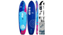 Сапборд двухслойный E-SUP DAZZLING BLUE 350х86х15 см